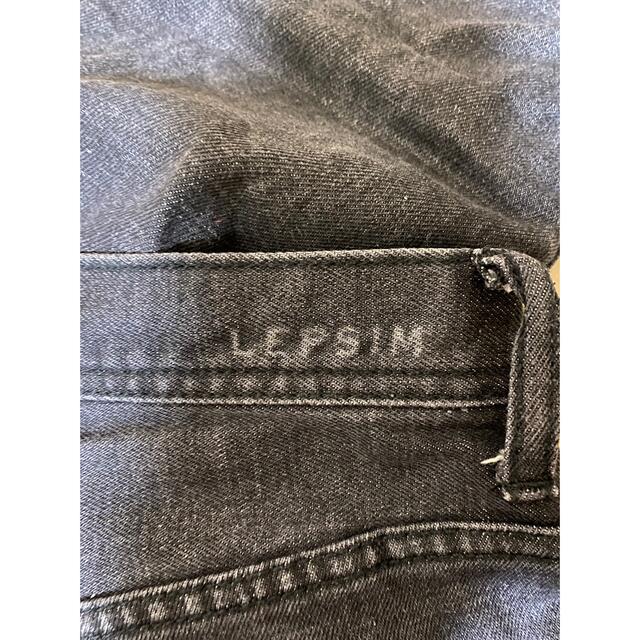LEPSIM(レプシィム)の②レプシィム☆ブラック☆デニム☆Ｓ レディースのパンツ(デニム/ジーンズ)の商品写真