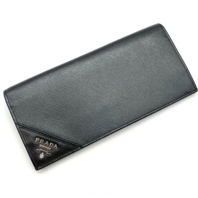 PRADA - 美品⭐鑑定済!PRADA プラダ サフィアーノ メタル 長財布