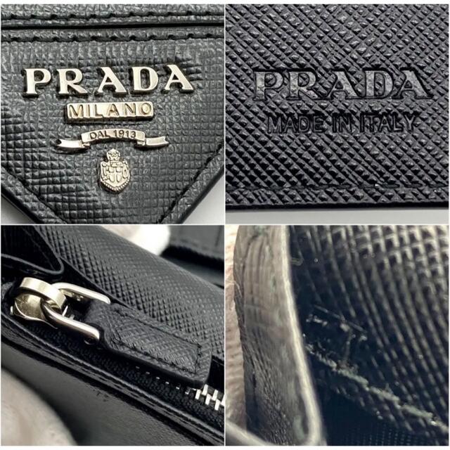 PRADA - 美品⭐鑑定済!PRADA プラダ サフィアーノ メタル 長財布
