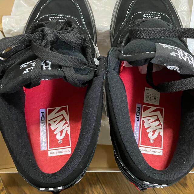 Supreme(シュプリーム)のSupreme×Vans Half Cab Black  24.5cm メンズの靴/シューズ(スニーカー)の商品写真