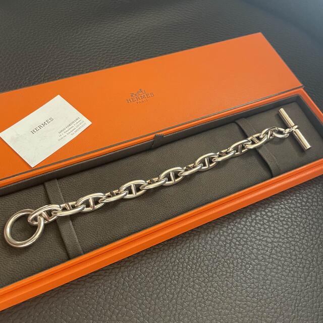 Hermes(エルメス)のエルメス　HERMES シェーヌダンクル　GM13コマ メンズのアクセサリー(ブレスレット)の商品写真