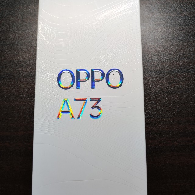 OPPO(オッポ)のOPPO A73 ネービーブルー スマホ/家電/カメラのスマートフォン/携帯電話(スマートフォン本体)の商品写真