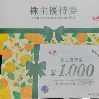 (株)コシダカHD 株主優待券 ¥1,000×20枚(¥20,000)(その他)