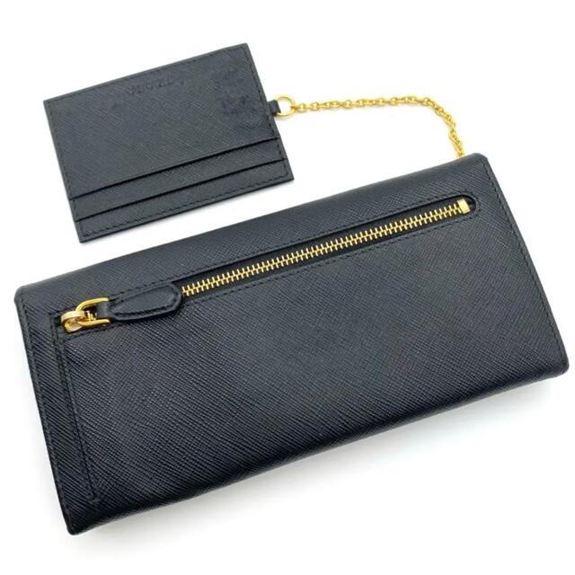 PRADA - 良品⭐鑑定済!PRADA プラダ 長財布 サフィアーノマルティック