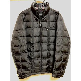 バーバリーブラックレーベル(BURBERRY BLACK LABEL)の超名作★BURBERRYバーバリーブラックレーベルキルティングダウンジャケットM(ダウンジャケット)