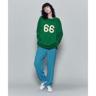 ビューティアンドユースユナイテッドアローズ(BEAUTY&YOUTH UNITED ARROWS)の6(ROKU) GEORGETTE TUCK PANTS 2/パンツ(カジュアルパンツ)