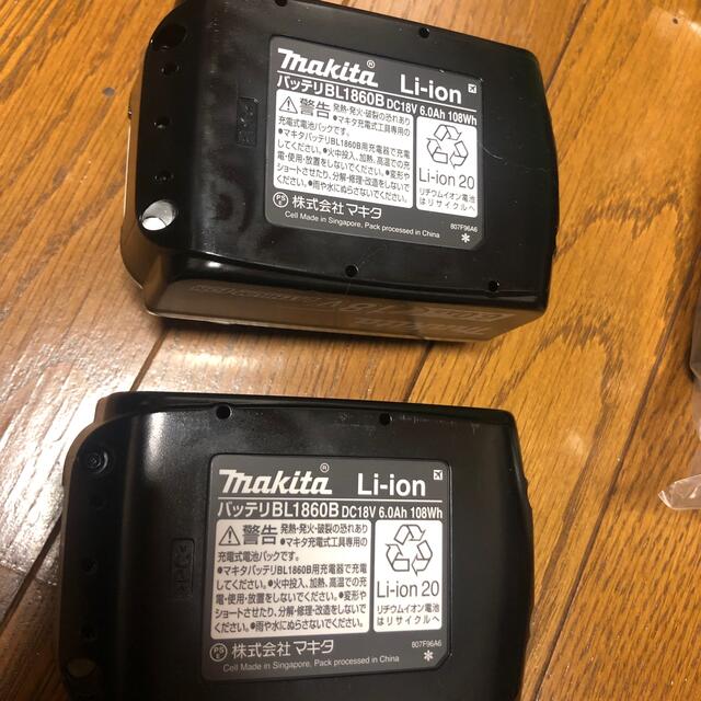 Makita(マキタ)のマキタ　dc18rf bl1860b 充電器、バッテリー スポーツ/アウトドアの自転車(工具/メンテナンス)の商品写真