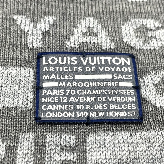 LOUIS VUITTON(ルイヴィトン)のルイヴィトン M78519 ロゴ エシャルプ・ボールドスタンプス ストール メンズのファッション小物(マフラー)の商品写真