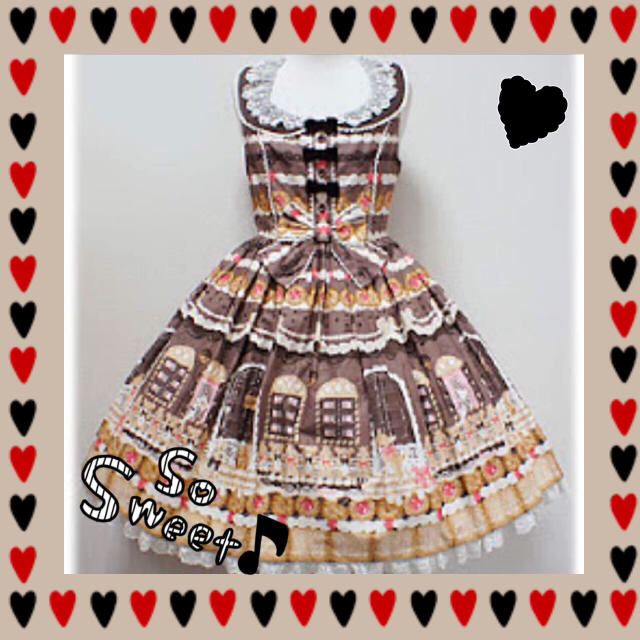 Angelic Pretty - ♡交渉可♡ sweet cream house 襟付きJSKの通販 by ...