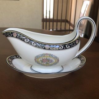 ウェッジウッド(WEDGWOOD)の【レア美品】ウェッジウッド★ラニーミード★グレービーソースボート(食器)