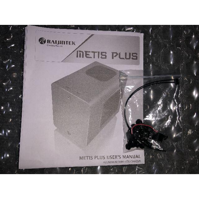 PCケース RAIJINTEK METIS PLUS BLACK 電源おまけ付 スマホ/家電/カメラのPC/タブレット(PCパーツ)の商品写真