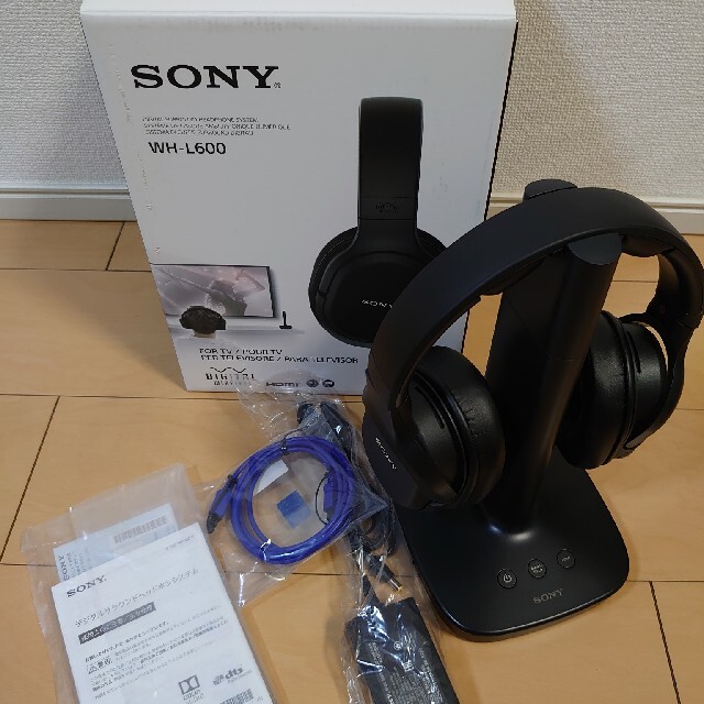 ソニー デジタルサラウンドヘッドホンシステム WH-L600 スマホ/家電