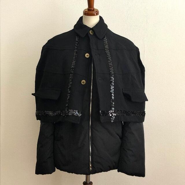 COMME des GARCONS - ★コムデギャルソン/スパンコール・ケープ★