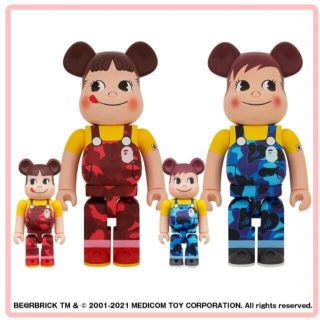 BE@RBRICK ペコちゃん 100% & 400%(その他)