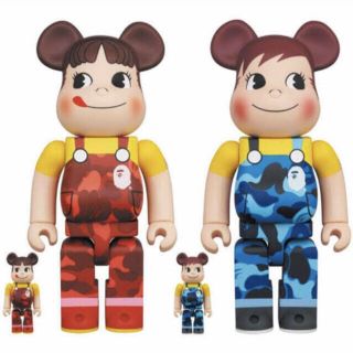 メディコムトイ(MEDICOM TOY)のBE@RBRICK BAPE ×ペコちゃん & ポコちゃん100％ & 400％(その他)