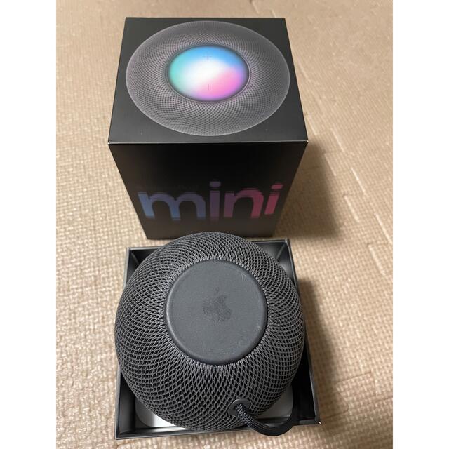 新作商品 「yu3093様専用」美品 HomePod mini/スペースグレイ
