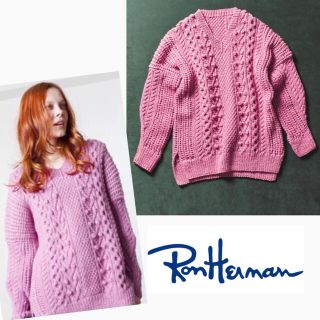 RonHerman Original blues flower cardigan