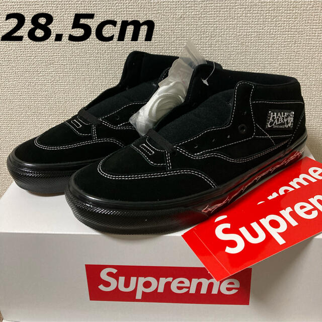 US10.5 28.5 Supreme Vans Half Cab Black