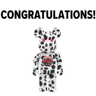 BE@RBRICK atmos Dalmatian 100％ & 400％ の通販 by S's shop｜ラクマ
