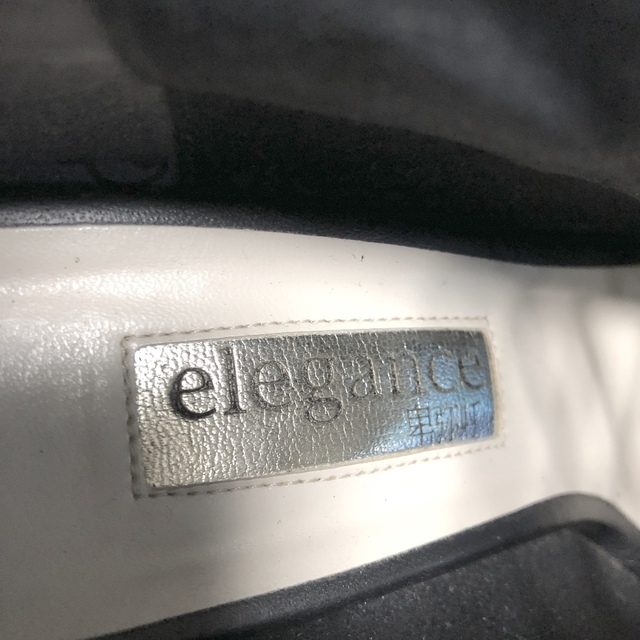 elegance卑弥呼(エレガンスヒミコ)の美品！elegance卑弥呼 スエード レースアップ パンプス 黒 ヒール レディースの靴/シューズ(ハイヒール/パンプス)の商品写真