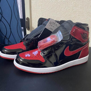 ナイキ(NIKE)のAIR JORDAN 1 RETRO HIGH OG Patent Bred(スニーカー)