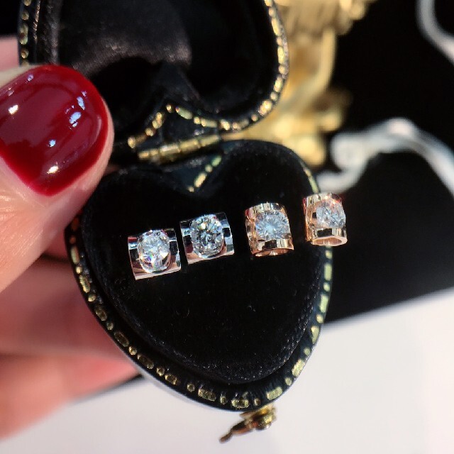 天然ダイヤモンドピアス0.2ct k18 - husnususlu.com