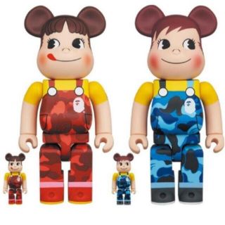 メディコムトイ(MEDICOM TOY)のBE@RBRICK ペコちゃん 100% & 400% (その他)