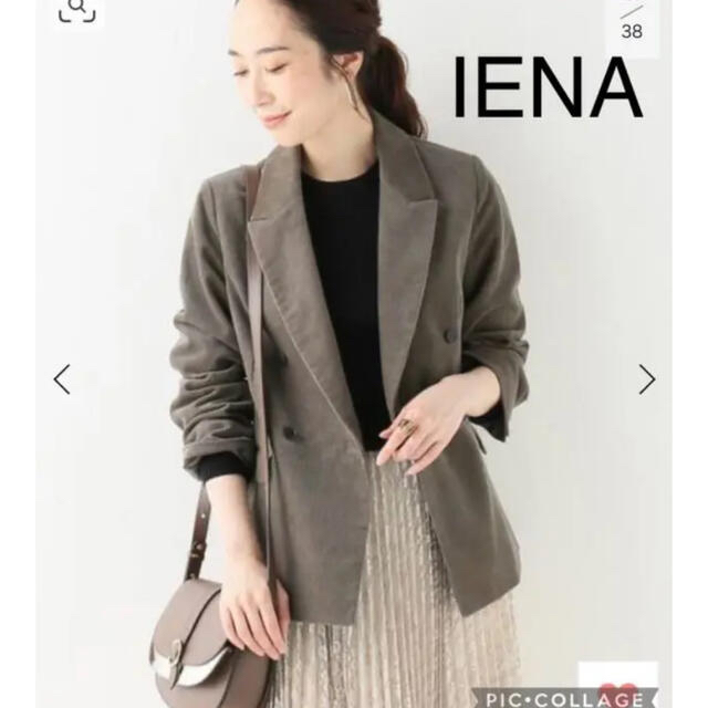 IENA - 【限定値下げ】IENAダブルブレストコールジャケットの通販 by
