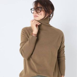 DEUXIEME CLASSE - CAPRI タートルネックプルオーバー カーキの通販 by