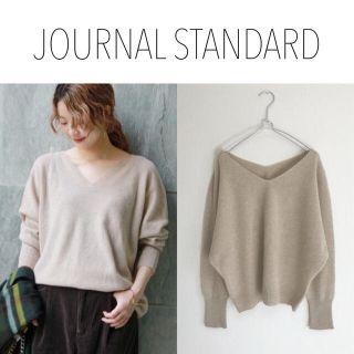 ジャーナルスタンダード(JOURNAL STANDARD)のJOURNAL STANDARD ドルマンVネックニット ゆるっとニット　イエナ(ニット/セーター)