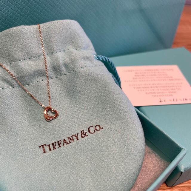 Tiffany オープンハート　ネックレス　新品　ラッピング済