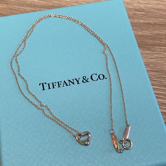 Tiffany & Co. - Tiffany オープンハート ネックレス 新品 ラッピング