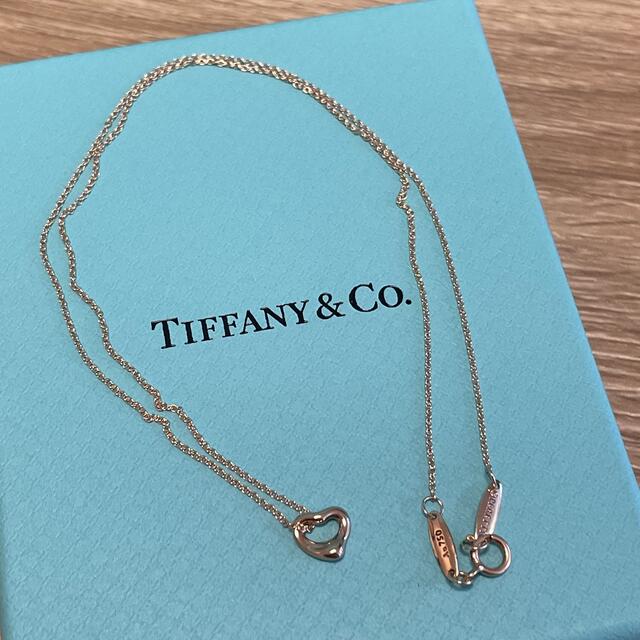 Tiffany & Co.(ティファニー)のTiffany オープンハート　ネックレス　新品　ラッピング済 レディースのアクセサリー(ネックレス)の商品写真