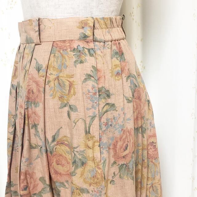 古着のピンク色ロングスカート レディースのスカート(ロングスカート)の商品写真