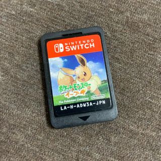 ニンテンドースイッチ(Nintendo Switch)の【まっちゃんABC8482様専用】ポケットモンスター レッツゴーイーブイ ソフト(家庭用ゲームソフト)