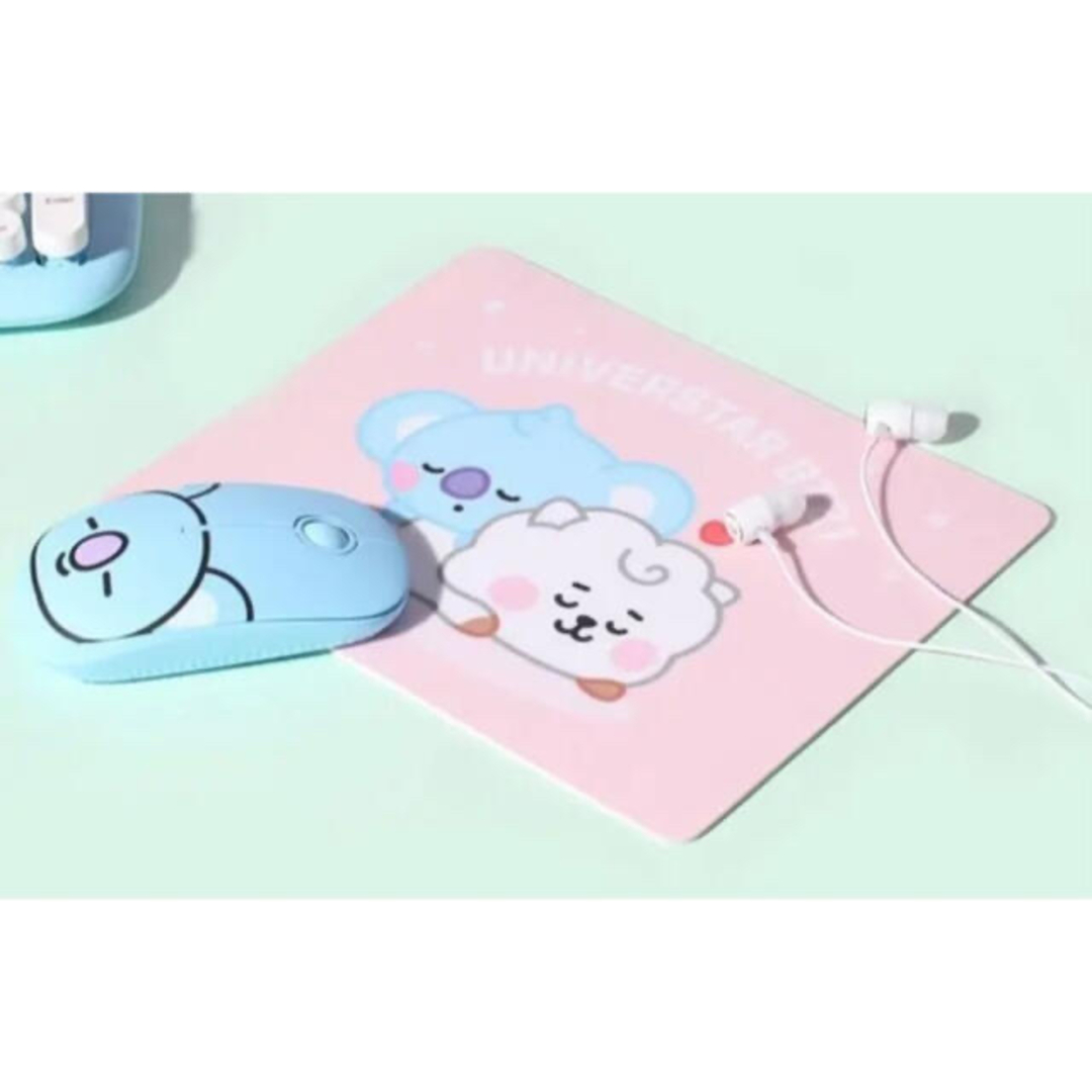 防弾少年団(BTS) - BT21 公式 ベビーRJ&KOYA マウスパッドの通販 防弾少年団(BTS) - BT21 公式 ベビーRJ&KOYA マウスパッドの通販
