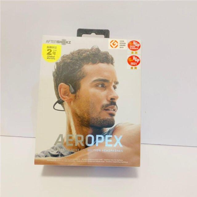 AfterShokz AEROPEX ブラック 骨伝導 　ワイヤレスイヤホンオーディオ機器