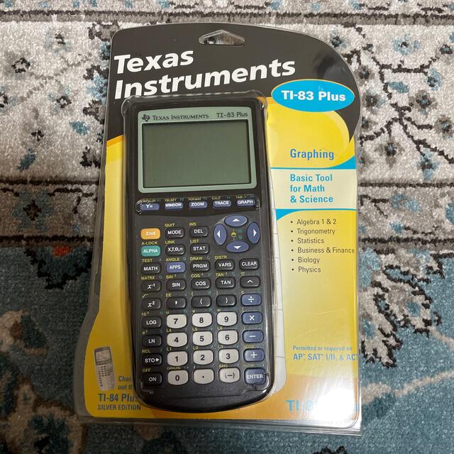 TEXAS INSTRUMENTS 電卓 TI-83 Plus