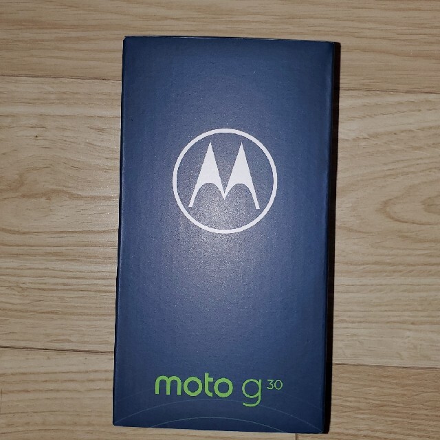 新品未使用 モトローラMotorola moto g30 パステルスカイ