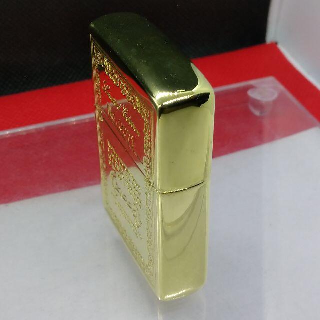 ZIPPO(ジッポー)の№865 ZIPPO 限定№0071 真鍮無垢 ジッポー 【I X】 メンズのファッション小物(タバコグッズ)の商品写真