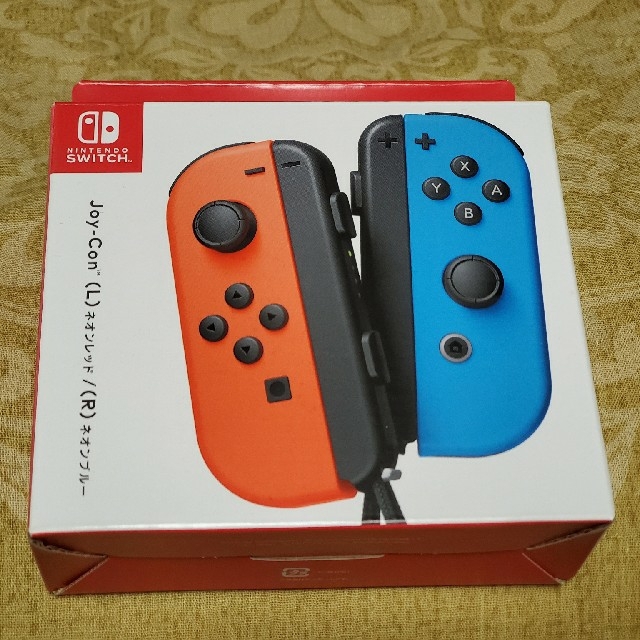 Nintendo Switch(ニンテンドースイッチ)のジョイコン ネオンレッド ネオンブルー 新品未使用 Joy-Con エンタメ/ホビーのゲームソフト/ゲーム機本体(家庭用ゲーム機本体)の商品写真