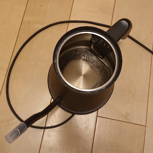 BALMUDA(バルミューダ)のバルミューダ　BALMUDA the Pot ポット 湯沸かし 電気ケトル 黒 スマホ/家電/カメラの生活家電(電気ケトル)の商品写真