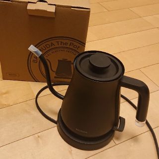 バルミューダ(BALMUDA)のバルミューダ　BALMUDA the Pot ポット 湯沸かし 電気ケトル 黒(電気ケトル)