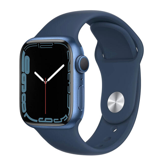 AppleWatch7（GPSモデル）41mmブルーアルミニウムケース