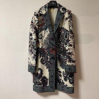 エトロ(ETRO)のETRO   ウール　ロングコート　サイズ42(ロングコート)