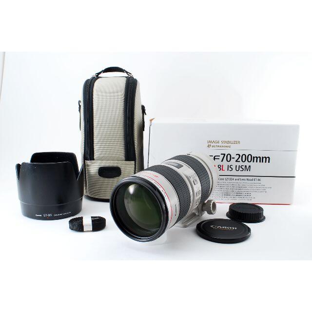 Canon(キヤノン)の■美品■キヤノン CANON EF 70-200mm F2.8 L IS USM スマホ/家電/カメラのカメラ(レンズ(ズーム))の商品写真