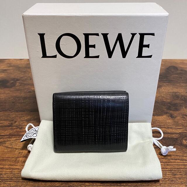 6日22時までの出品　LOEWE 三つ折り財布 Trifold Walletlarcobaleno