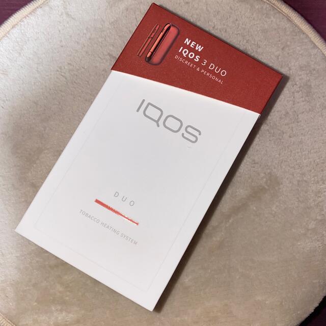 IQOS(アイコス)のtumbling/DICE様専用⭐️iQOS3 DUO レッド メンズのファッション小物(タバコグッズ)の商品写真