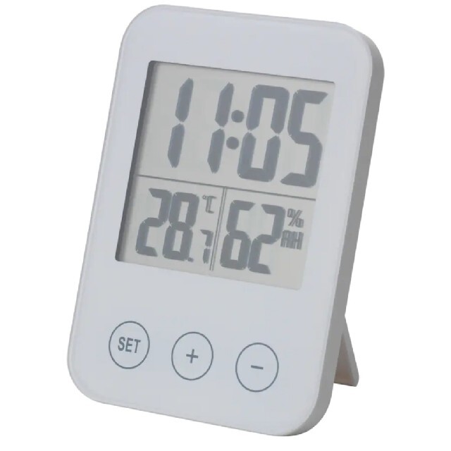 IKEA(イケア)のIKEA 温度湿度計 クロッティスクロック インテリア/住まい/日用品のインテリア小物(置時計)の商品写真