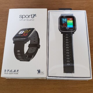 スマートウォッチ sport smartband(腕時計(デジタル))